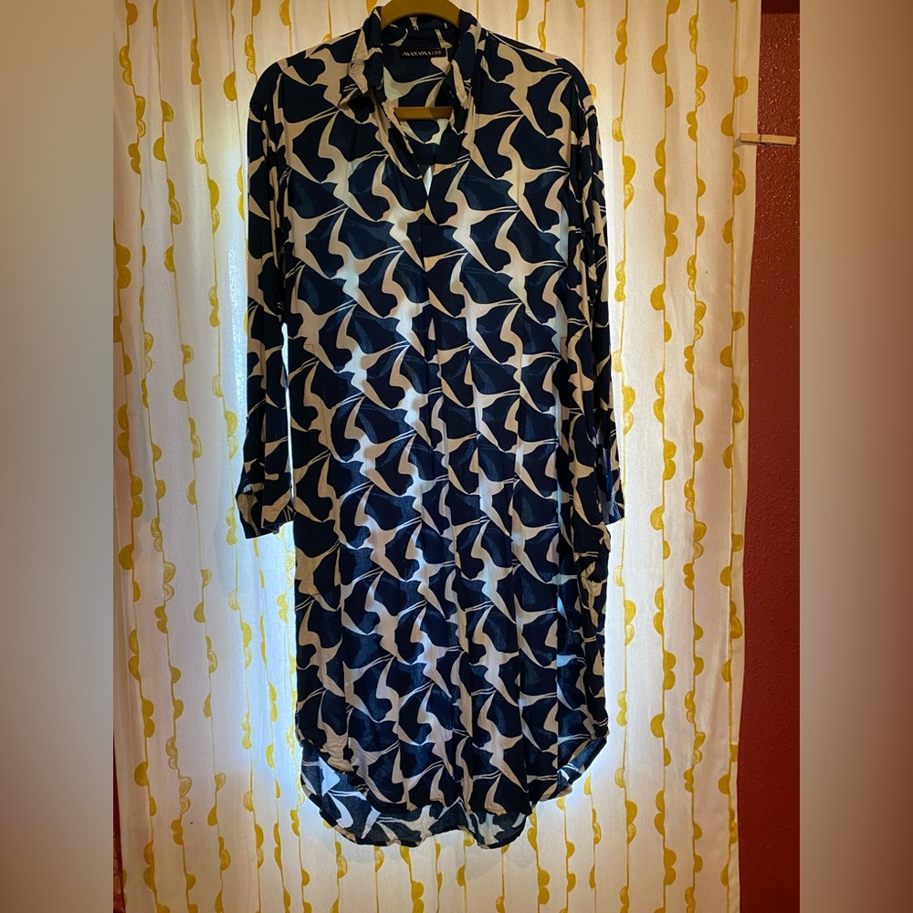 MANAOLA ʻIwa Bird Shirt Dress (One Size Fits Most)